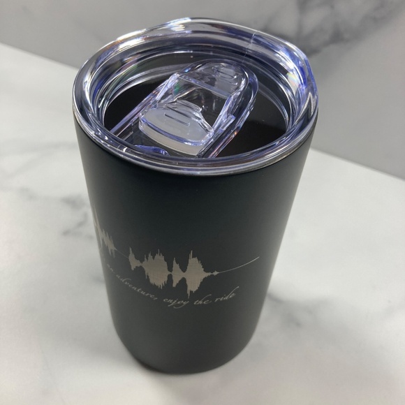 Life's An Adventure, Enjoy The Ride Soundwave 12oz Tumbler - Picture 3 of 4